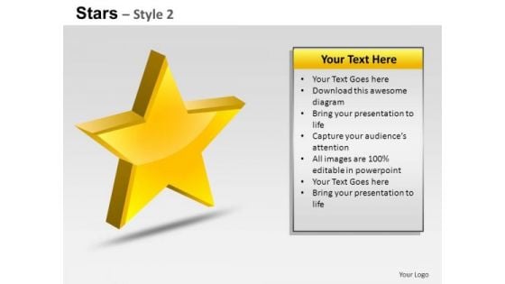 PowerPoint Designs Business Stars Ppt Process