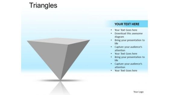 PowerPoint Designs Business Success Pyramid Triangles Ppt Presentation Designs