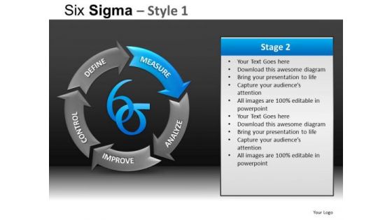 PowerPoint Designs Business Success Six Sigma Ppt Themes