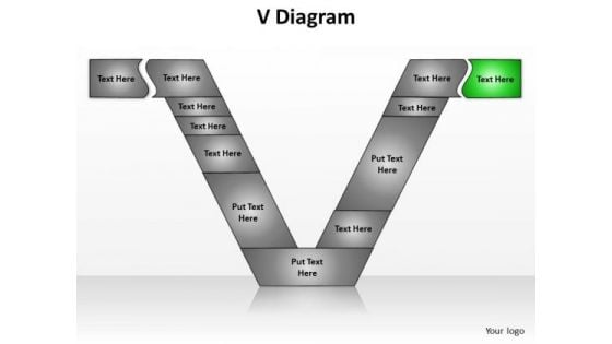 PowerPoint Designs Business V Diagram Ppt Templates