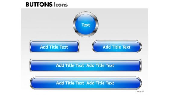 PowerPoint Designs Chart Buttons Icons Ppt Backgrounds