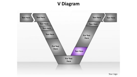 PowerPoint Designs Chart V Diagram Ppt Theme