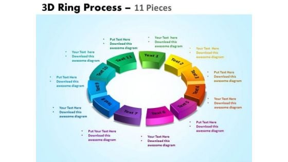 PowerPoint Designs Circular Chart Ring Process Ppt Template