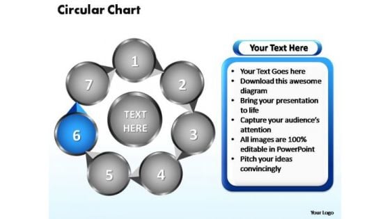 PowerPoint Designs Circular Flow Chart Ppt Slides