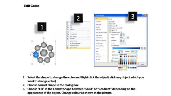 PowerPoint Designs Circular Flow Chart Ppt Slides