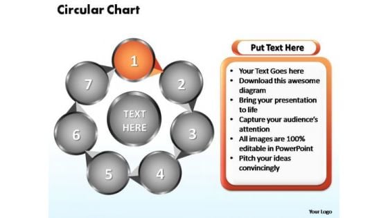 PowerPoint Designs Circular Flow Chart Ppt Template