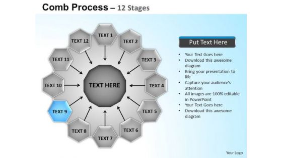 PowerPoint Designs Circular Flow Diagram Ppt Themes