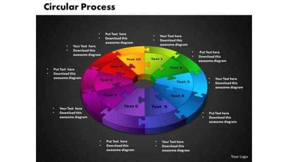 PowerPoint Designs Circular Process Ppt Backgrounds