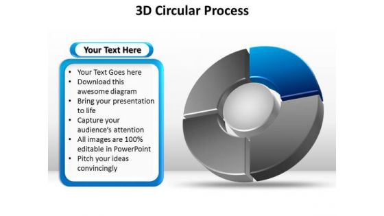 PowerPoint Designs Company Circular Process Ppt Themes