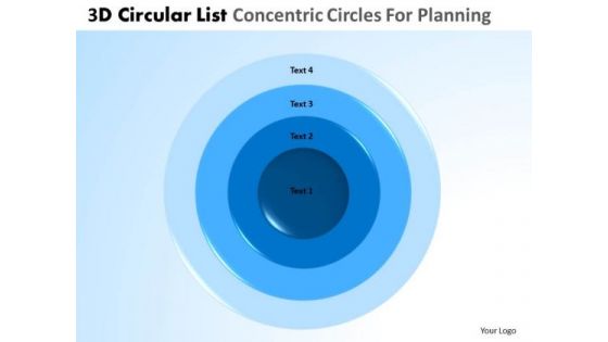 PowerPoint Designs Company Competition Targets 3d Circular List Core Diagrams Ppt Layouts