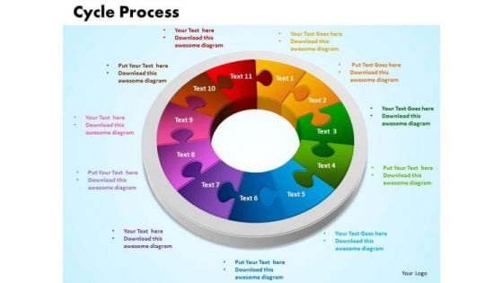 PowerPoint Designs Cycle Process Leadership Ppt Template