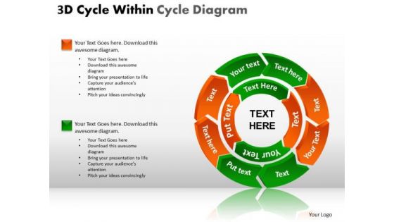 PowerPoint Designs Diagram Circular Chart Ppt Slides