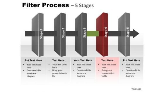 PowerPoint Designs Diagram Filter Process Ppt Theme