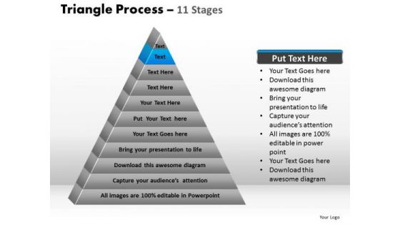 PowerPoint Designs Download Triangle Process Ppt Themes