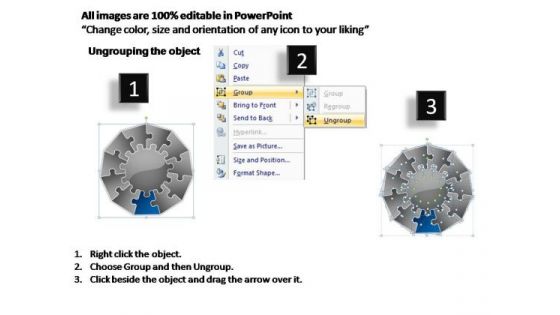 PowerPoint Designs Editable Multiple Jigsaw Ppt Presentation