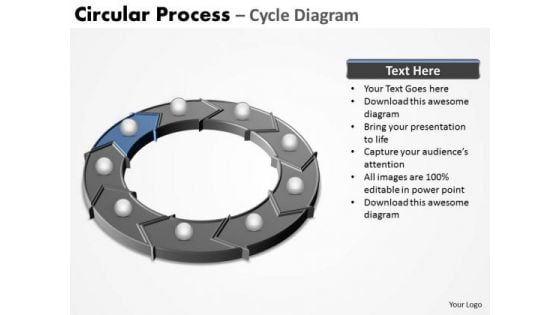 PowerPoint Designs Education Circular Process Ppt Slides