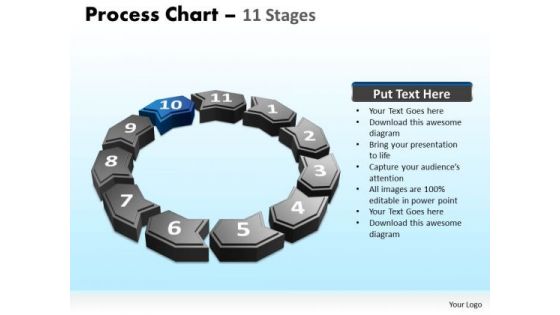 PowerPoint Designs Graphic Process Chart Ppt Template