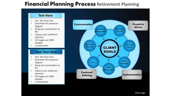 PowerPoint Designs Growth Financial Planning Ppt Slides