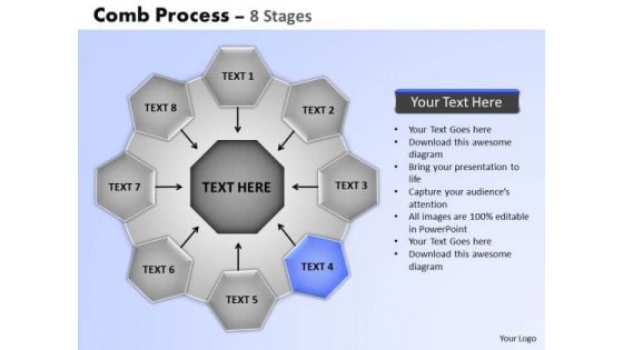 PowerPoint Designs Growth Wheel And Spoke Process Ppt Design Slides