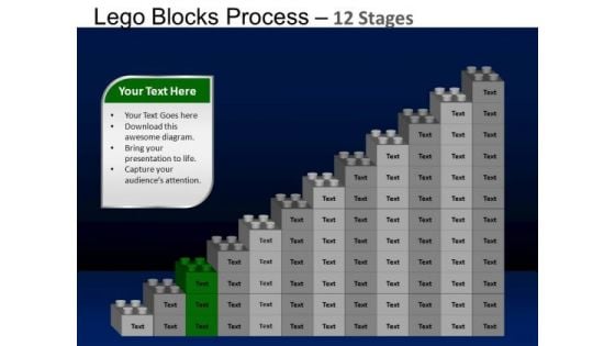 PowerPoint Designs Leadership Lego Blocks Ppt Template