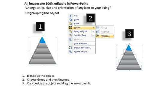 PowerPoint Designs Leadership Triangle Process Ppt Design