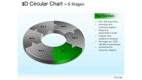 PowerPoint Designs Marketing Circular Chart Ppt Slides