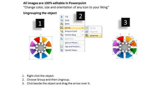 PowerPoint Designs Round Chart Business Ppt Presentation Designs