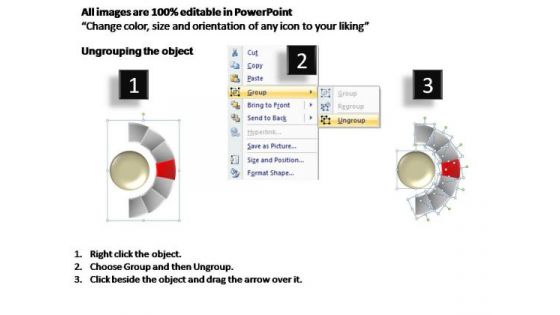 PowerPoint Designs Sales Semi Circle Ppt Slide Designs