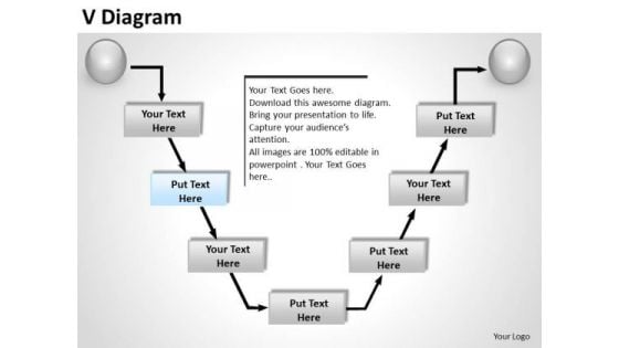 PowerPoint Designs Sales V Diagram Ppt Backgrounds