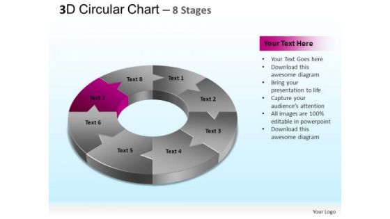 PowerPoint Designs Strategy Circular Chart Ppt Designs