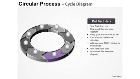 PowerPoint Designs Strategy Circular Process Ppt Template