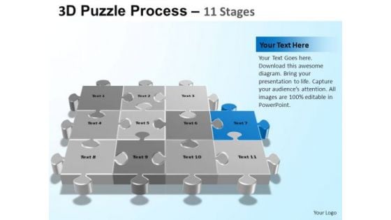 PowerPoint Designs Strategy Puzzle Process Ppt Design