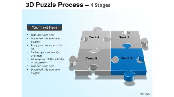 PowerPoint Designs Strategy Puzzle Process Ppt Slide Designs