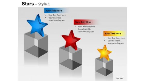 PowerPoint Designs Strategy Stars Ppt Themes