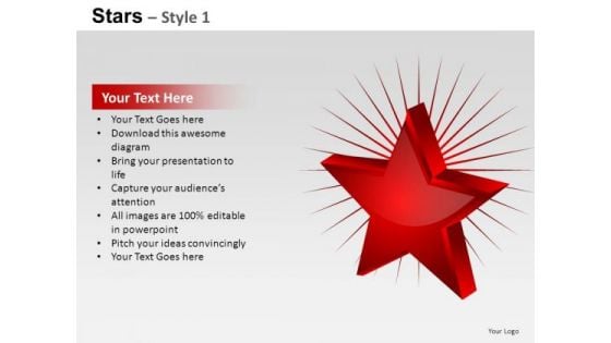 PowerPoint Designs Success Stars Ppt Themes