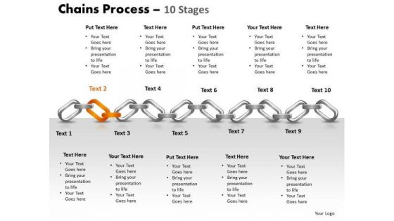 PowerPoint Designs Teamwork Chains Ppt Presentation