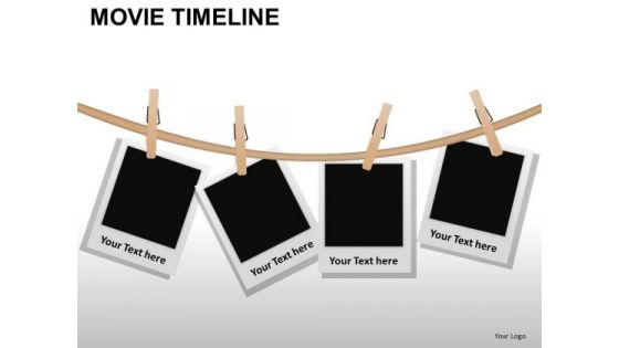 PowerPoint Designs Teamwork Movie Timeline Ppt Theme