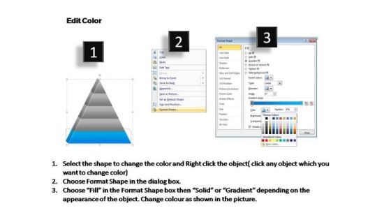 PowerPoint Designs Teamwork Triangle Process Ppt Theme Slide03