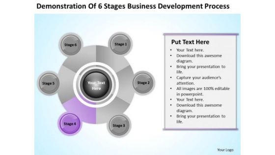 PowerPoint Graphics Business Of 6 Stages Development Process Ppt Templates