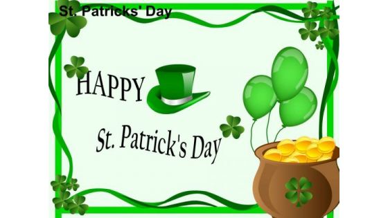 PowerPoint Happy Patricks Day Ppt Backgrounds