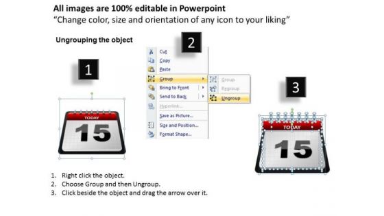 PowerPoint Layout Calendar 15 Today Education Ppt Slides