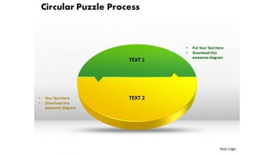 PowerPoint Layout Circular Puzzle Process Graphic Ppt Template