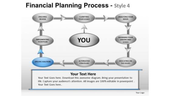 PowerPoint Layout Company Designs Financial Planning Process Ppt Template