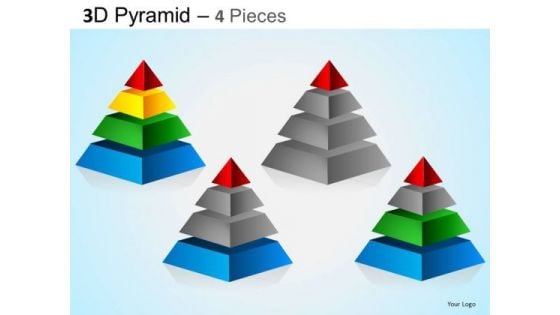 PowerPoint Layout Company Growth Pyramid Ppt Presentation