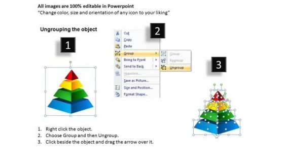 PowerPoint Layout Company Growth Pyramid Ppt Presentation