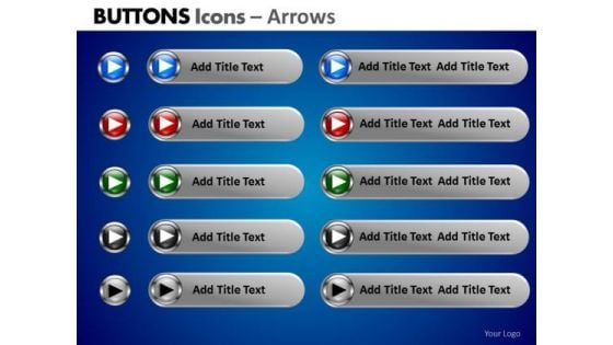 PowerPoint Layout Corporate Designs Buttons Icons Ppt Process