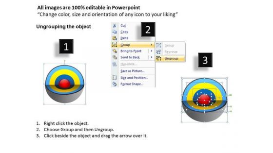 PowerPoint Layout Corporate Designs Goals Core Diagram Ppt Templates