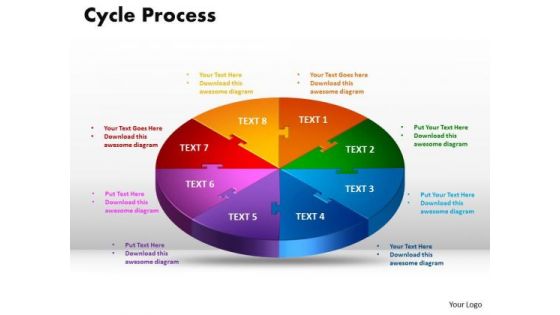 PowerPoint Layout Cycle Process Graphic Ppt Template