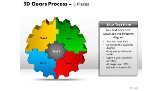 PowerPoint Layout Download Gear Process Ppt Slides