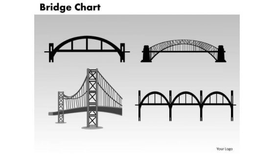 PowerPoint Layout Editable Bridge Chart Ppt Design